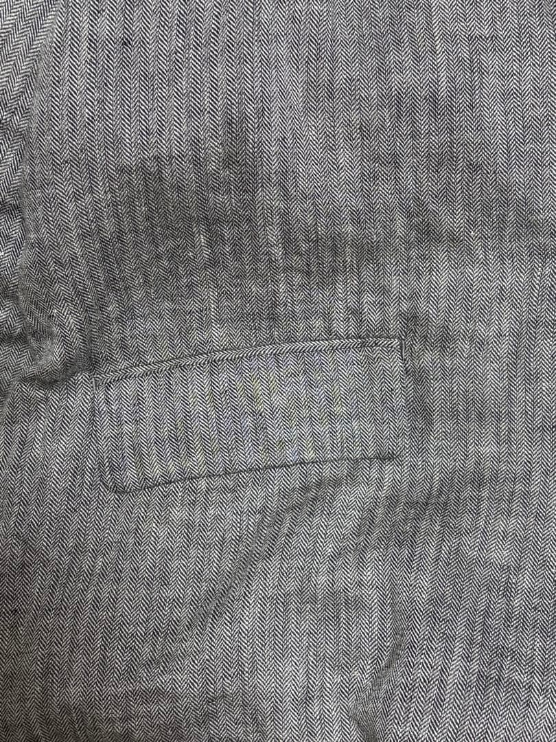 Spick and Span リネンエアリージャケット　グレー　38