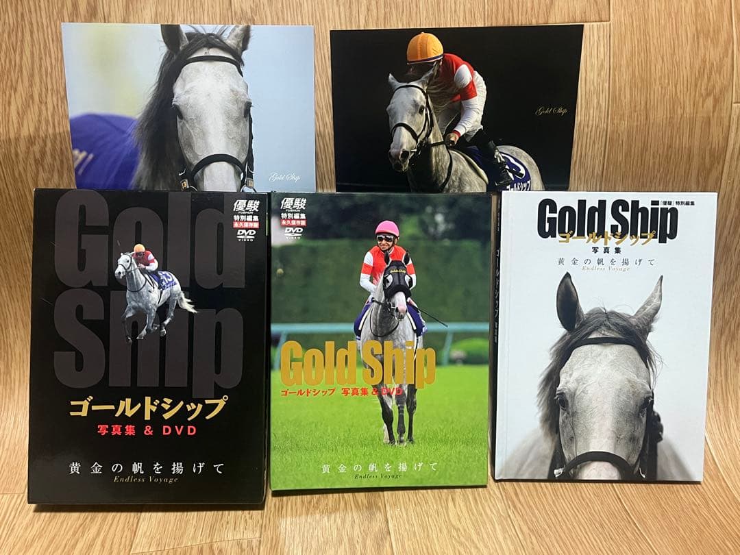 優駿　ゴールドシップ　写真集&DVD 黄金の帆を揚げて　特別編集　永久保存版
