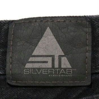 30×30【新品】リーバイス シルバータブ バギーカーペンター　BLACK