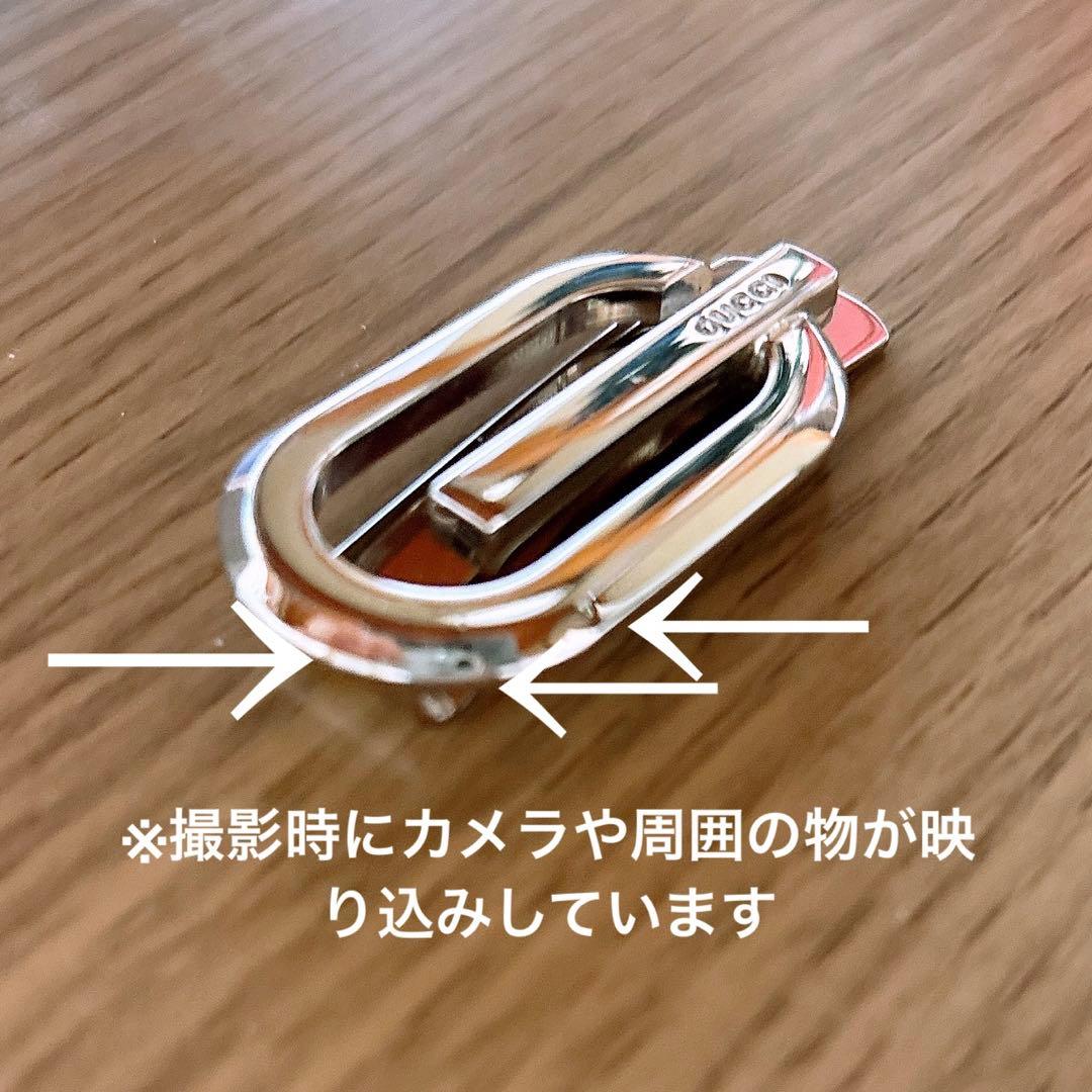 GUCCI グッチ レア Ｇマーク ロゴ モチーフ マネークリップ 美品