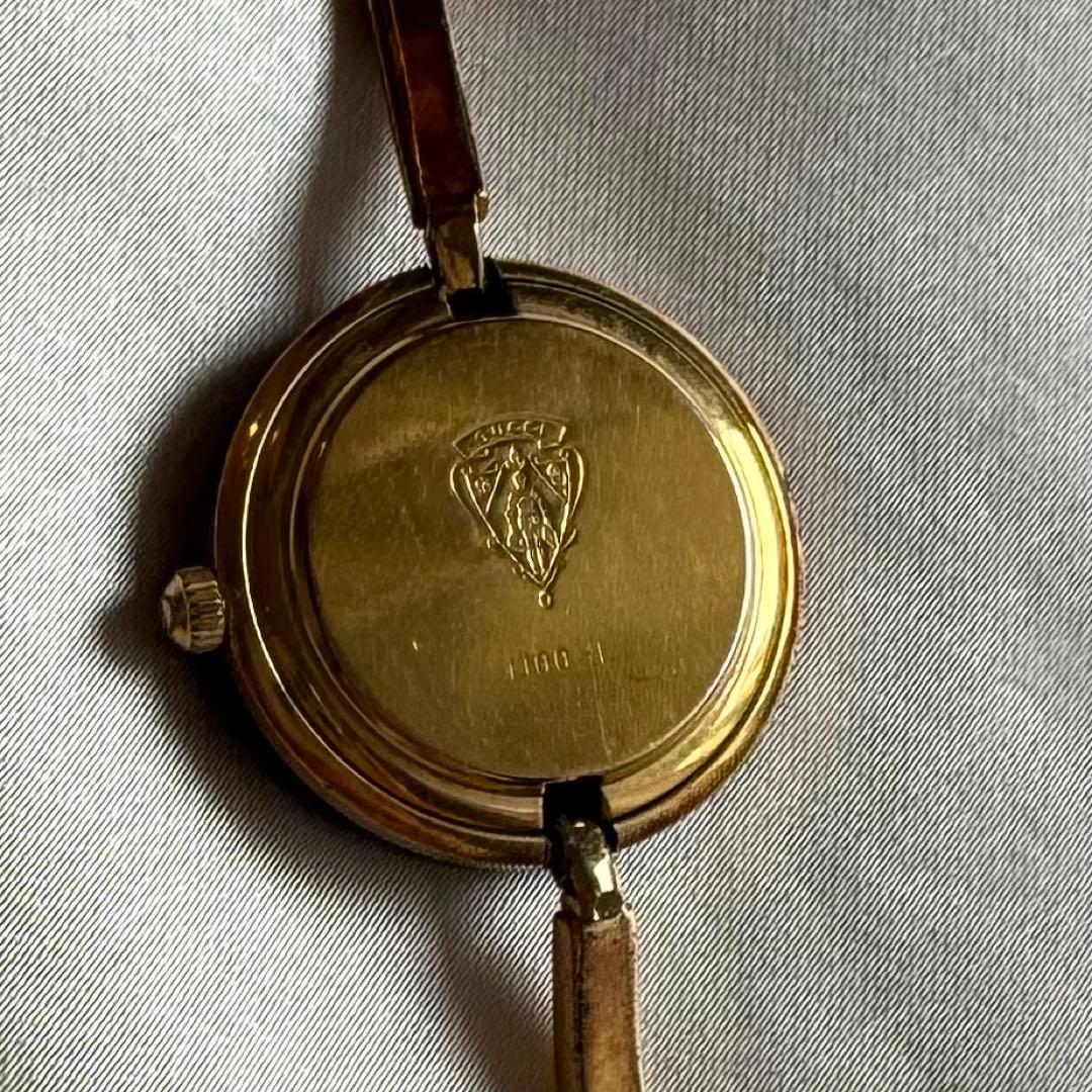 動作確認済 GUCCI 1000-L チェンジベゼル　ベゼル11色付き