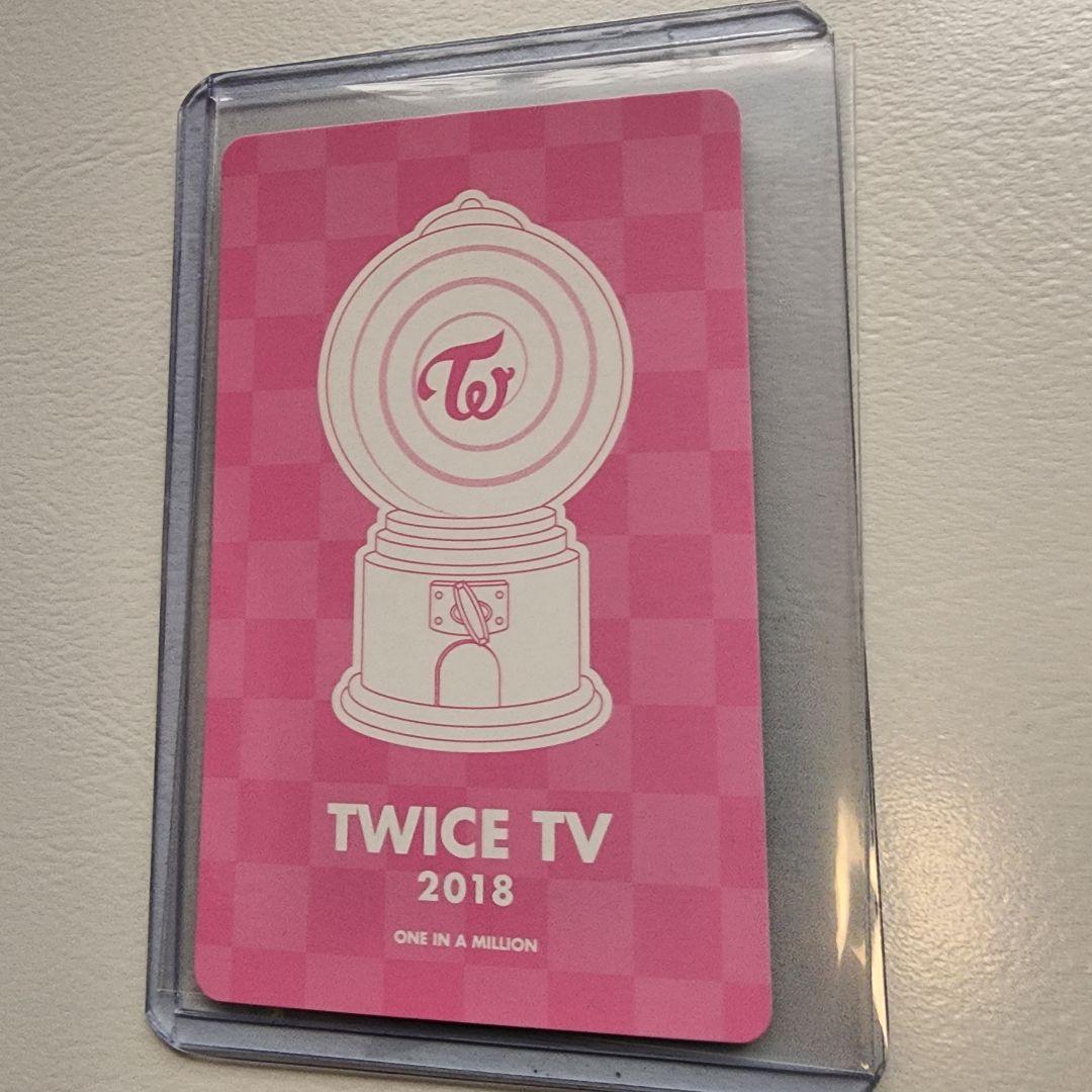 【匿名配送】TWICE 2018 TWICE TV トレカ もも モモ