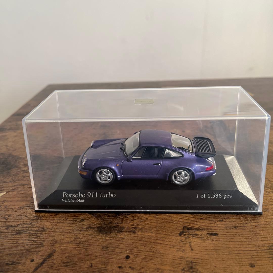 ミニカー MINICHAMPS Porsche 911 turbo 1/43