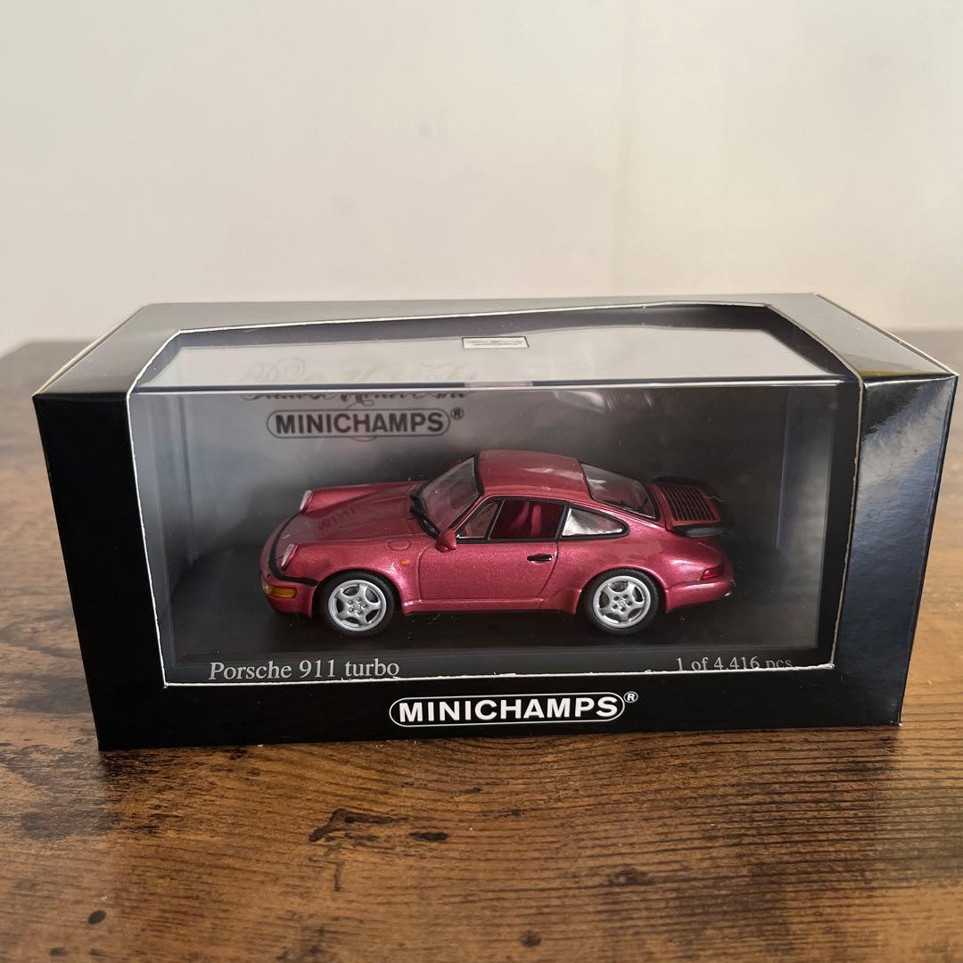 ミニカー MINICHAMPS Porsche 911 turbo 1/43