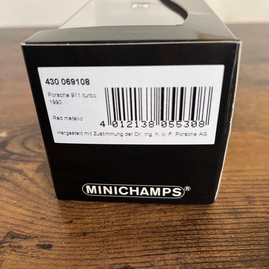 ミニカー MINICHAMPS Porsche 911 turbo 1/43