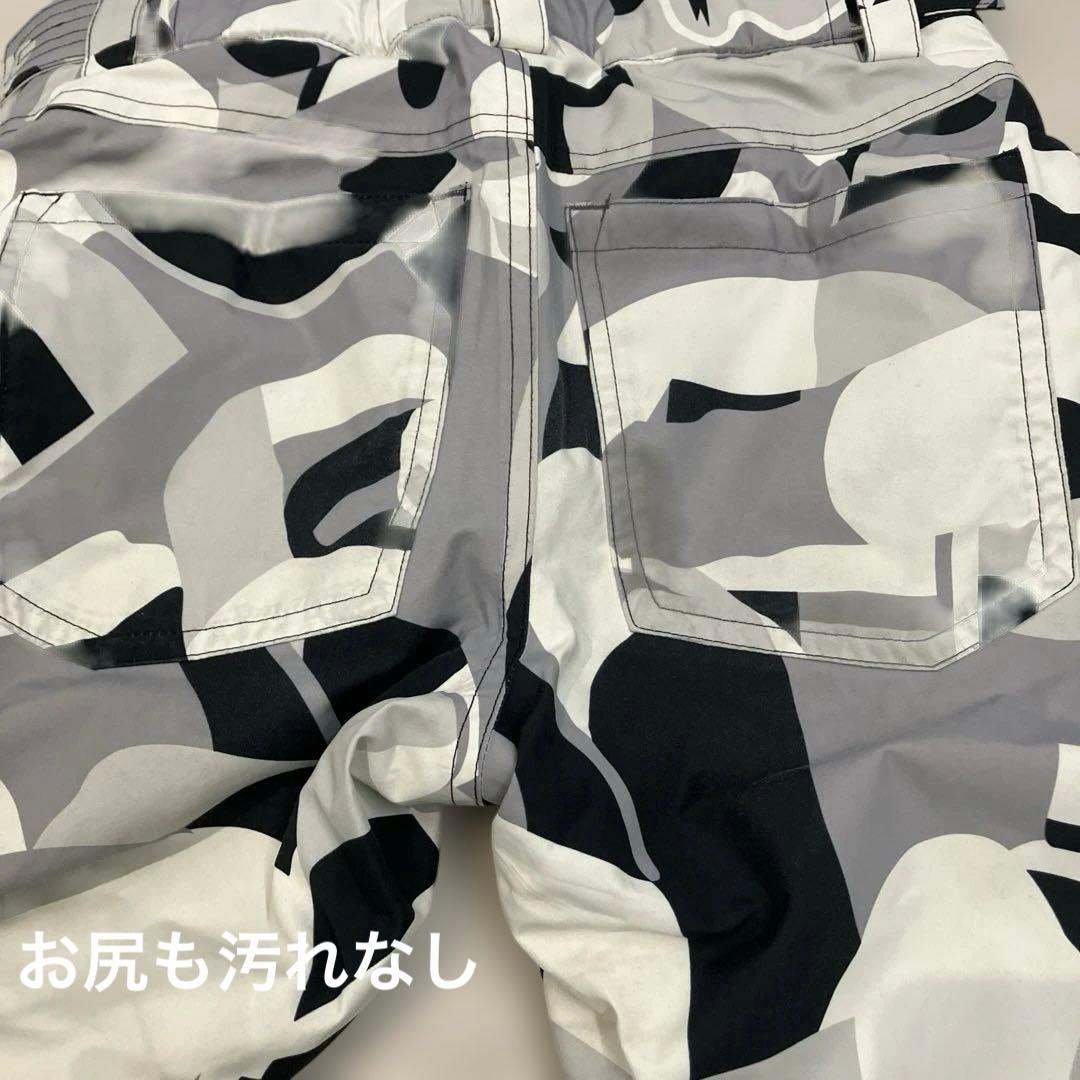 バートンキッズ　スキーウェア　スノーボードウェアM 140 黒　グレー　白