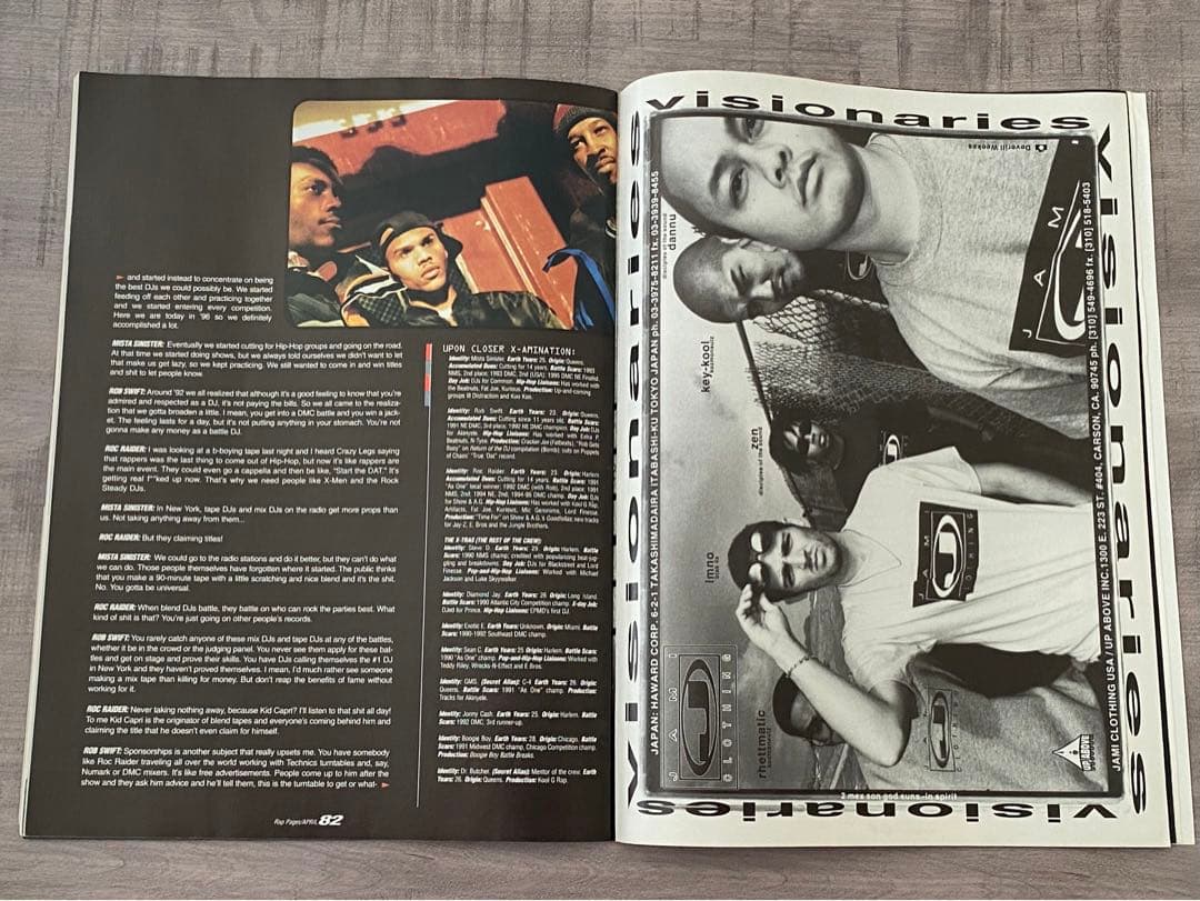 洋楽 DJ Premier Gangstarr RAP PAGES HIPHOP