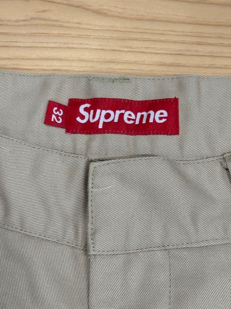 supreme チノパン 32 ワークパンツ