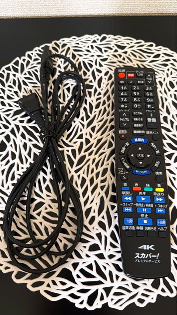 Panasonic スカパー 4Kプレミアムチューナー TZ-WR4KP