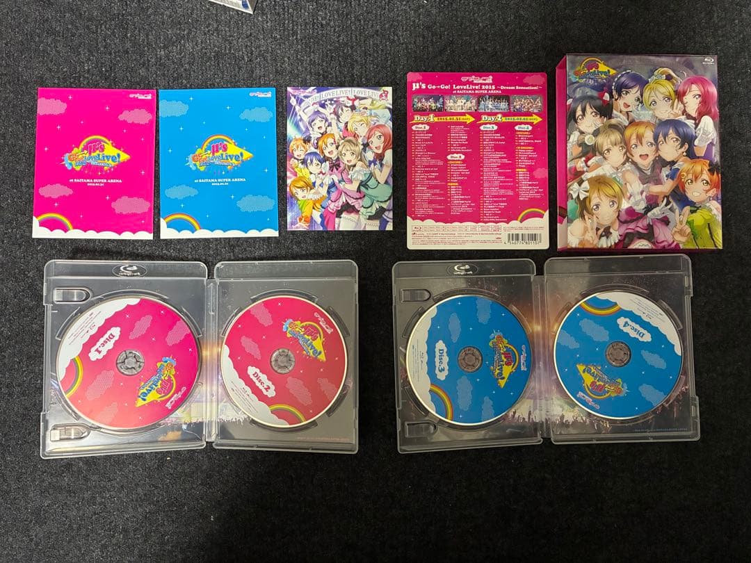 ラブライブ！ μ's  ライブ Blu-ray セット 限定BOX付き