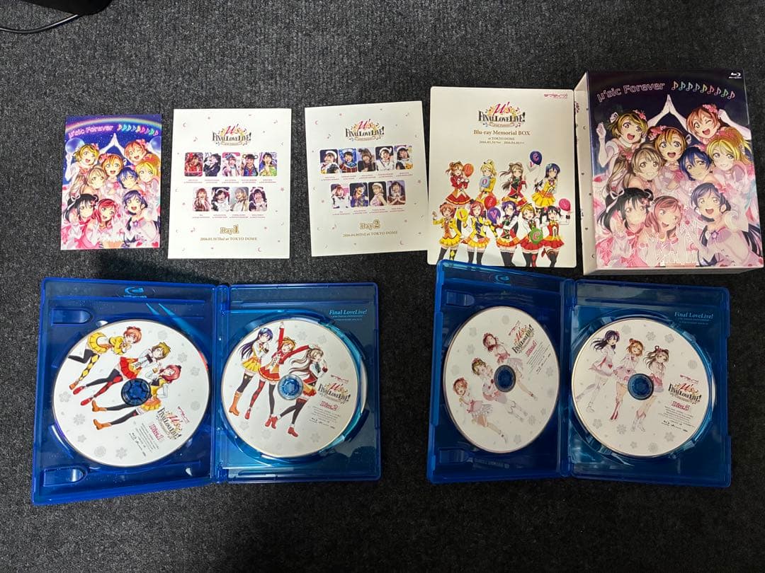 ラブライブ！ μ's  ライブ Blu-ray セット 限定BOX付き