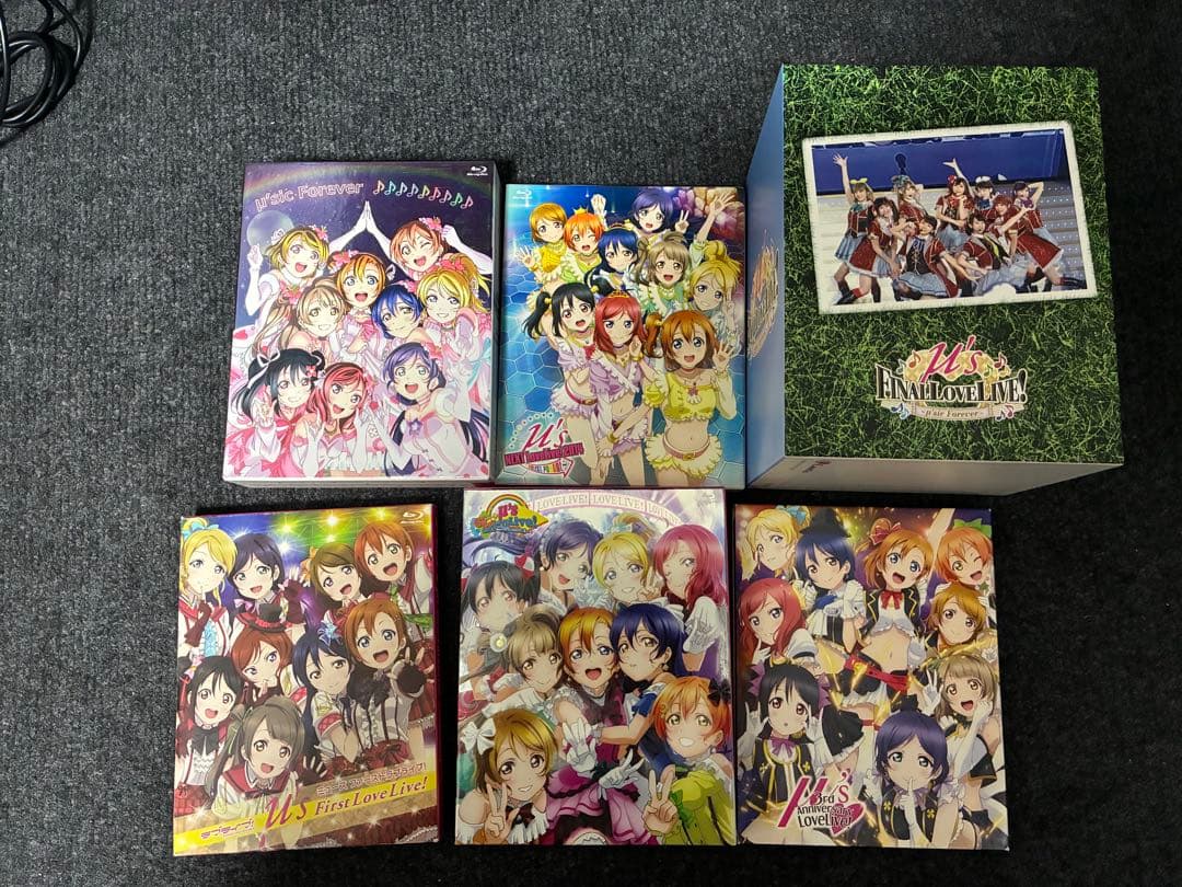 ラブライブ！ μ's  ライブ Blu-ray セット 限定BOX付き