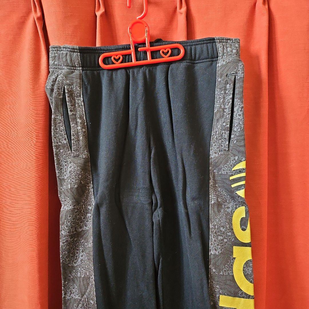 adidas ジップアップフードジャージ　セットアップ　金色ロゴ　Mサイズ