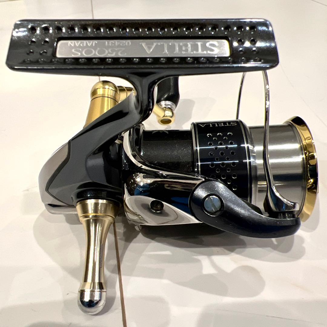 『希少名機』夢屋黒金カスタム シマノ 10ステラ2500S 早い者勝ち