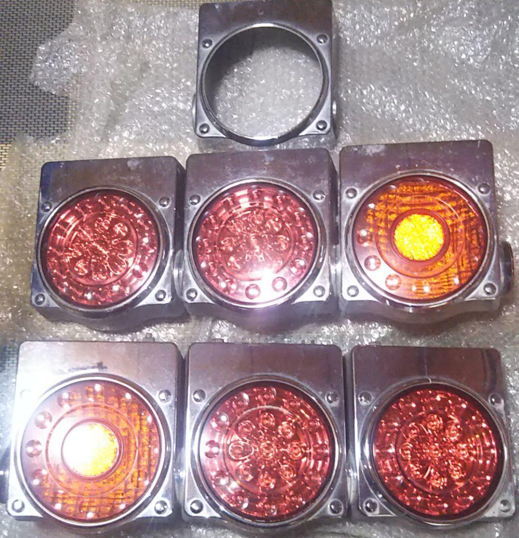 ICL LEDテールランプ 吊り下げ いすゞ３連テール デコトラ小型 中型 大型