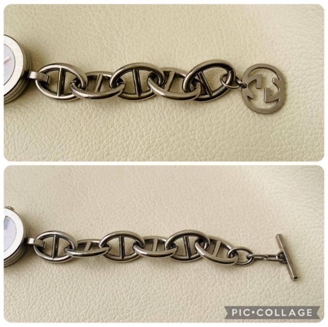 グッチ 時計 gg 107 アンカー ブレスレット トルグ ラウンド ピンク