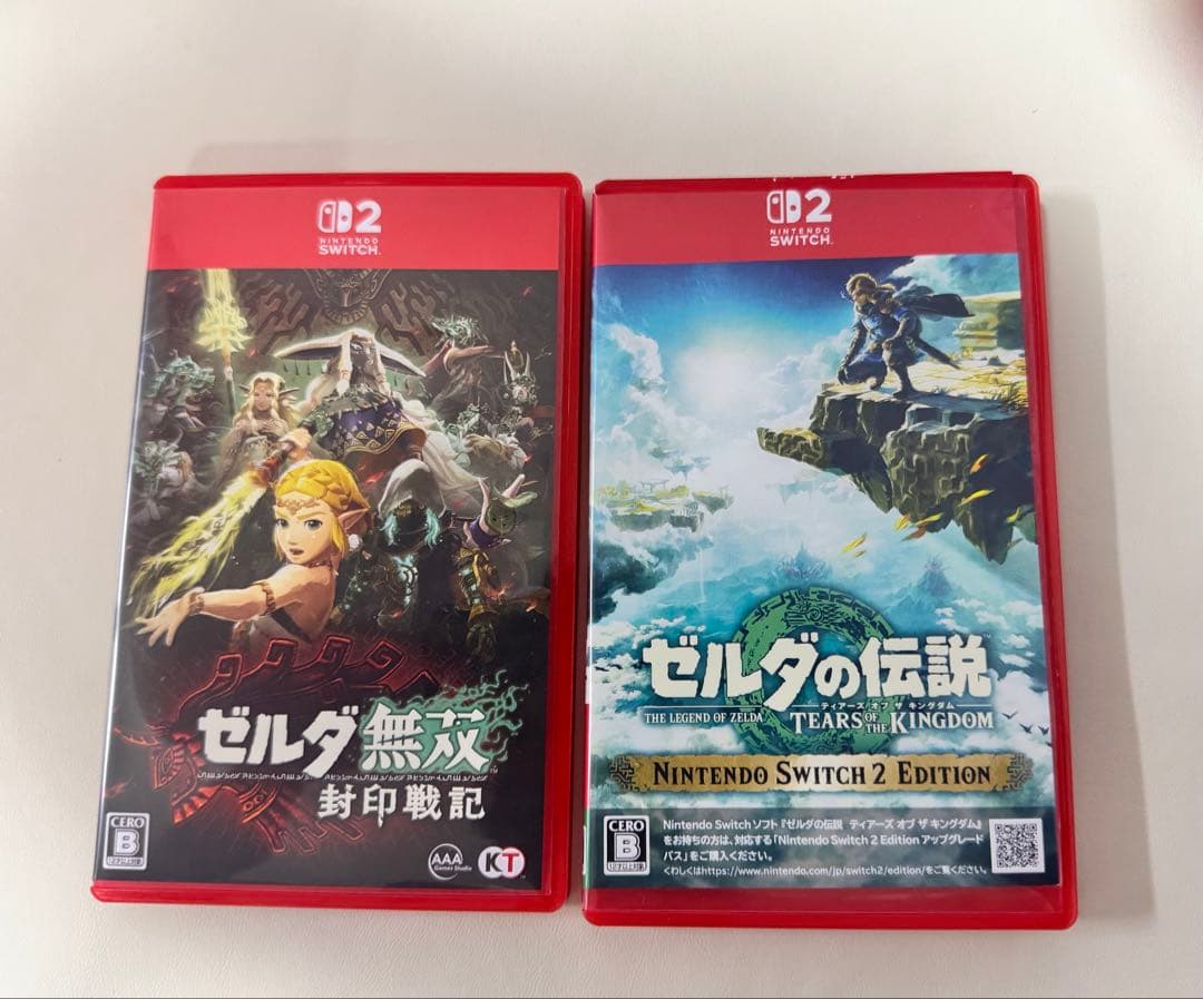 ゼルダ無双 封印戦記 & ゼルダの伝説 ティアーズ・オブ・ザ・キングダム セット
