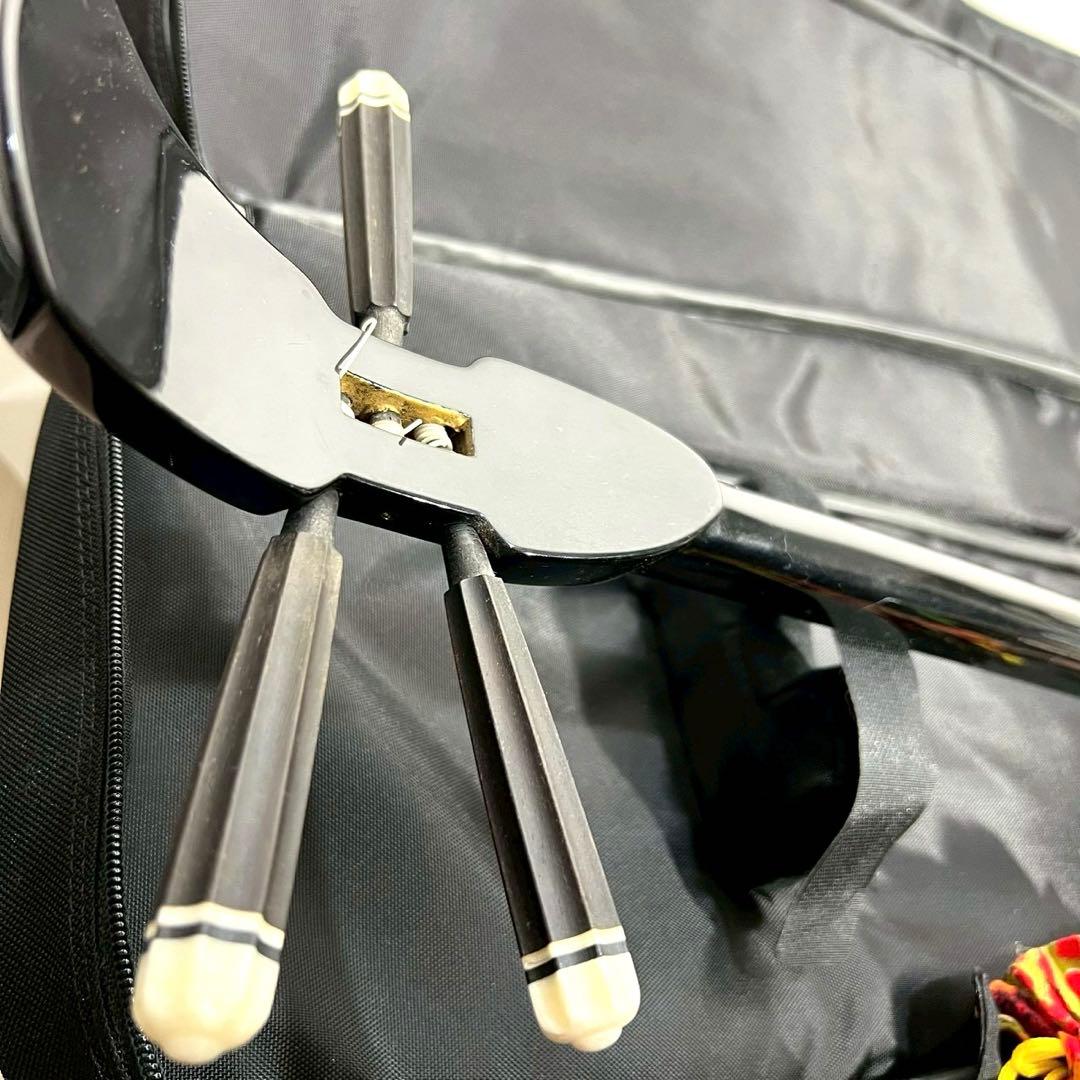 沖縄三線 三板 沖縄楽器セット 初心者 人工皮 ヘビ柄 和楽器 サンバ 民謡