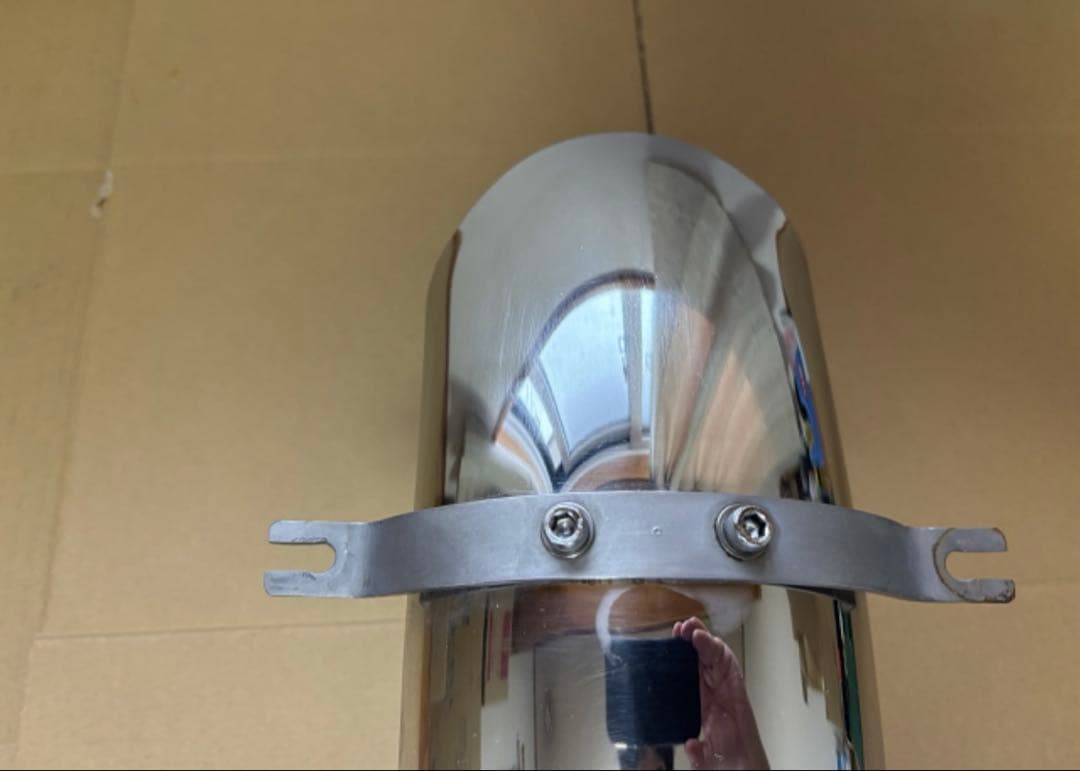 SR400 ステンレス リアフェンダー　カフェ　ペイトン　デイトナ　ボバー　2%