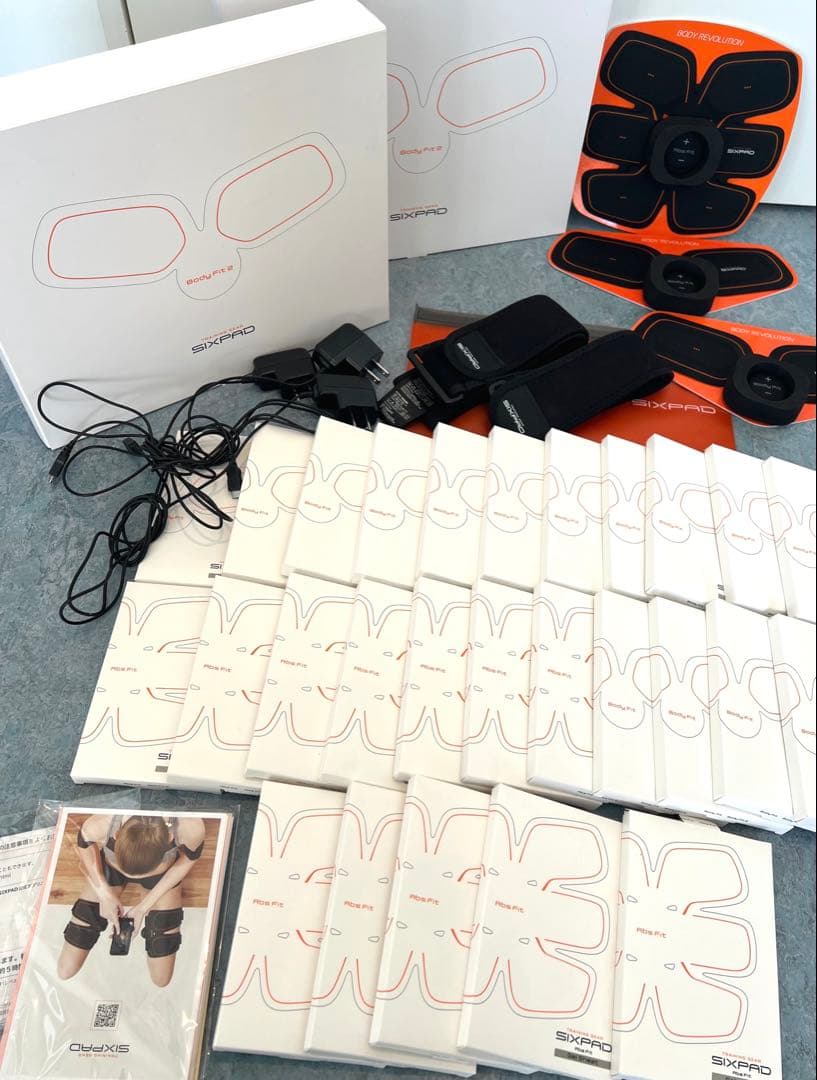 SIXPAD Abs Fit &Body Fitセット ジェルパッド付き