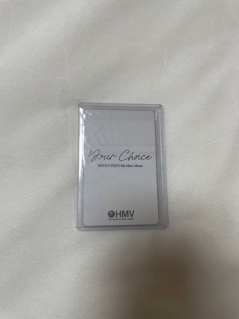 セブチ　ジョンハン　トレカ　yourchoice ラキドロ　HMV