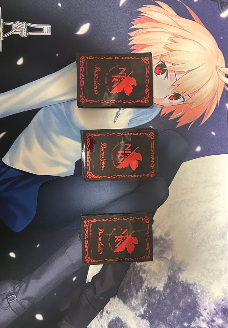 バトルスピリッツ 紫エヴァ　ゲンドウ、シンジ　デッキパーツ　おまけ付き