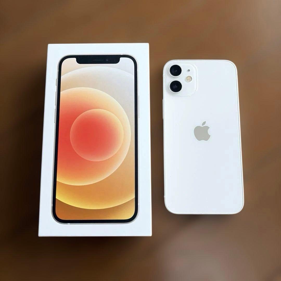 iPhone 12 mini 64GB ホワイト　白