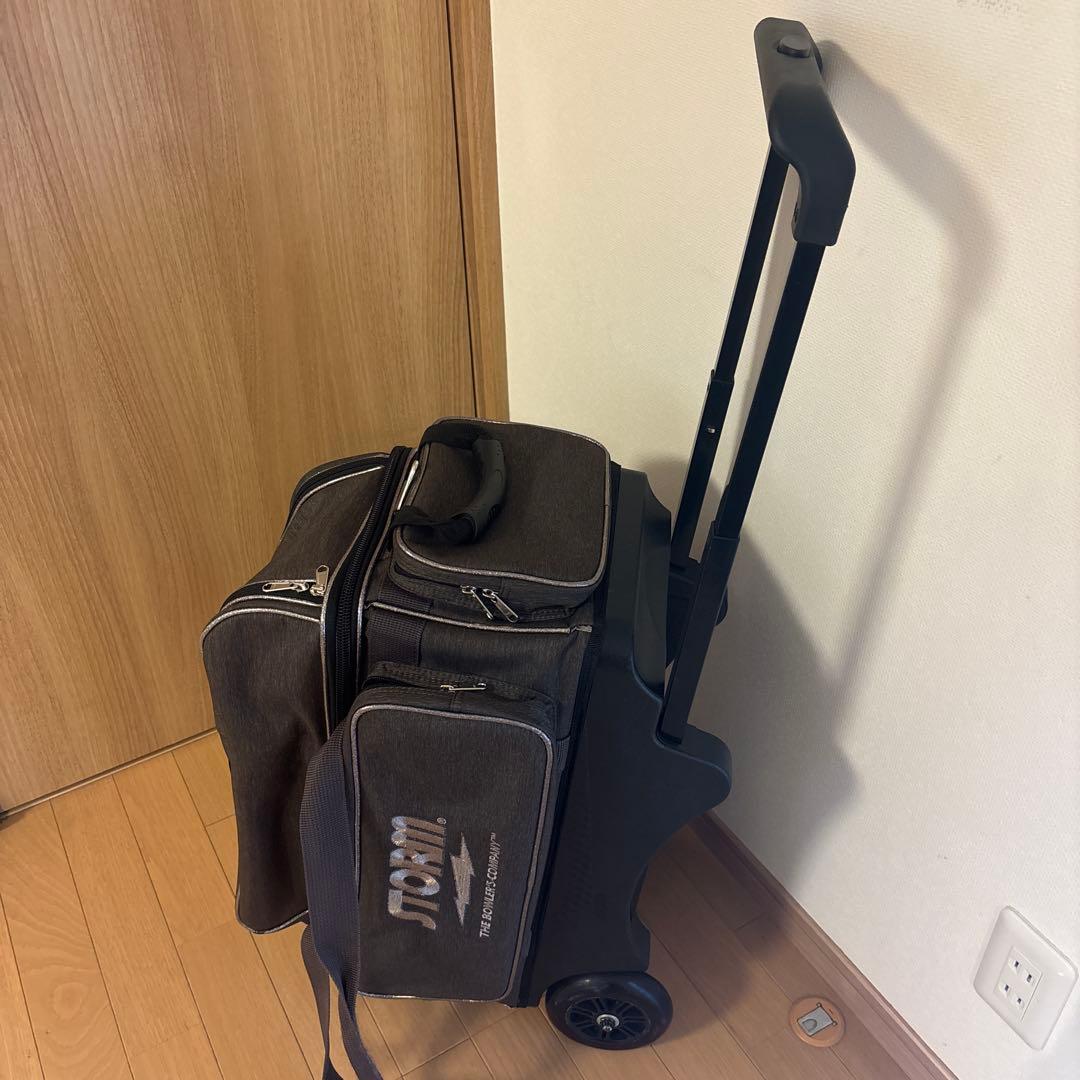 STORM ボウリング用2ボールバッグ　チャコール