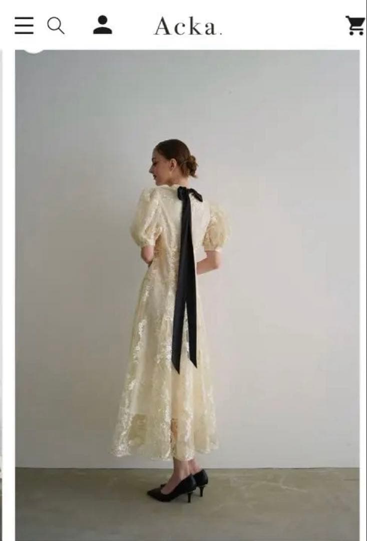 <( ΦωΦ )>未使用　ackaオケージョンドレス