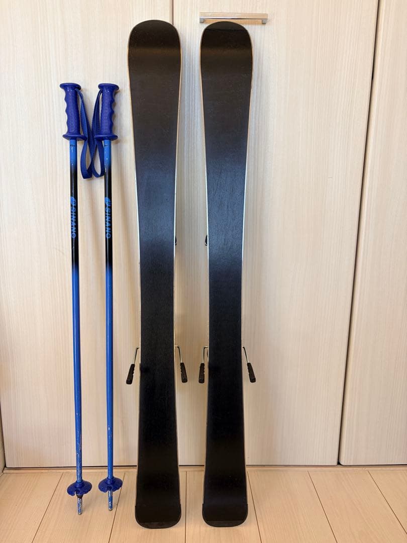 Elan 子供用スキー板 100cm ストック　3歳　4歳　5歳　6歳　7歳