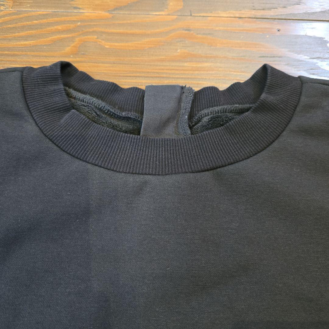 ブルーレーベルクレストブリッジ　ジャージープルオーバー　黒　38