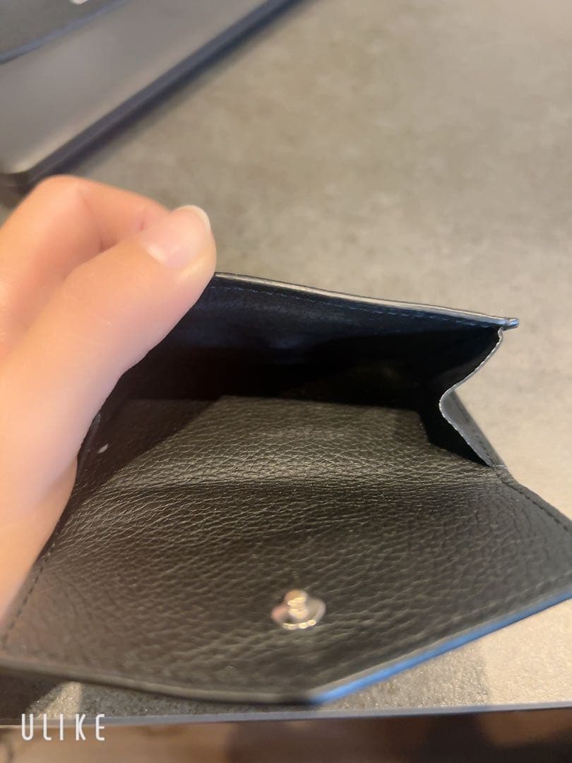 Louis Vuitton ブラック 三つ折り財布