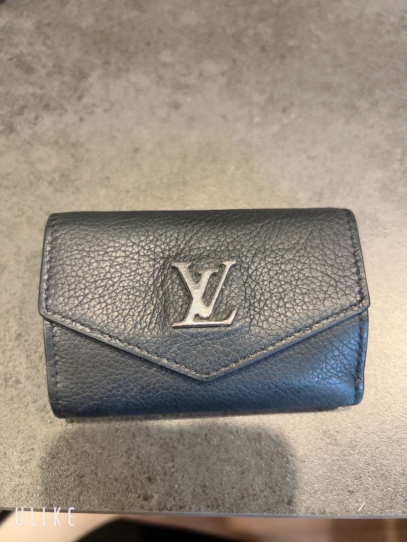 Louis Vuitton ブラック 三つ折り財布