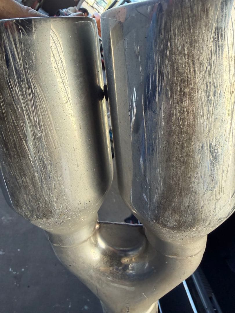 スリーキャッツ リアピースマフラー 21クラウンマジェスタ用