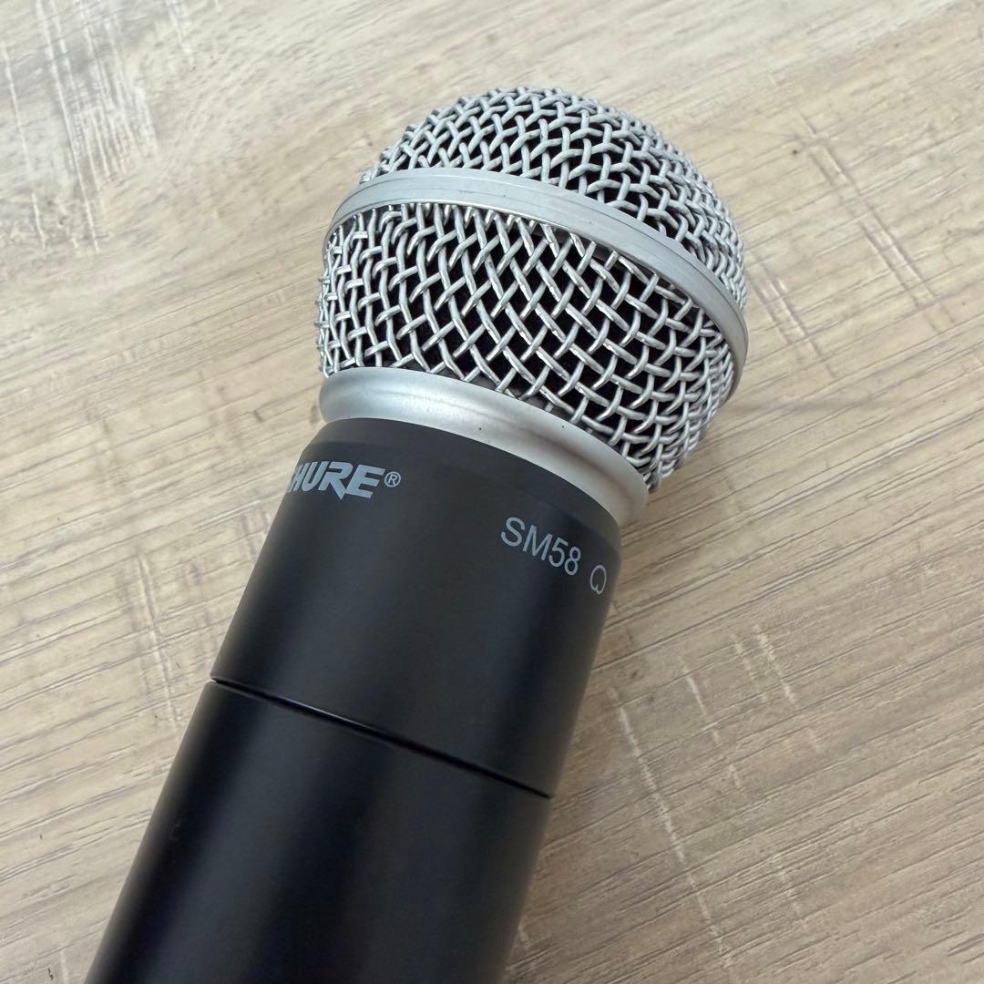 SHURE ワイヤレスマイクロフォンBETA58 受信機PGX4 ケース付