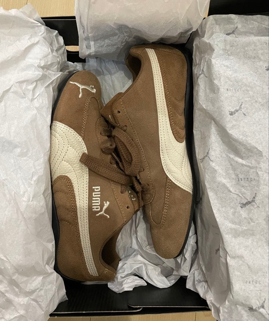 【PUMA／プーマ】Speedcat スピードキャット ブラウン 24cm