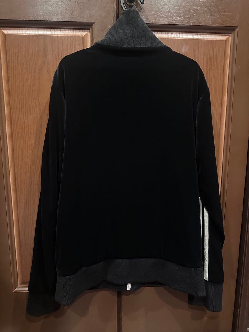 アンドエルシー 猫刺繍 ベロア ジャージ