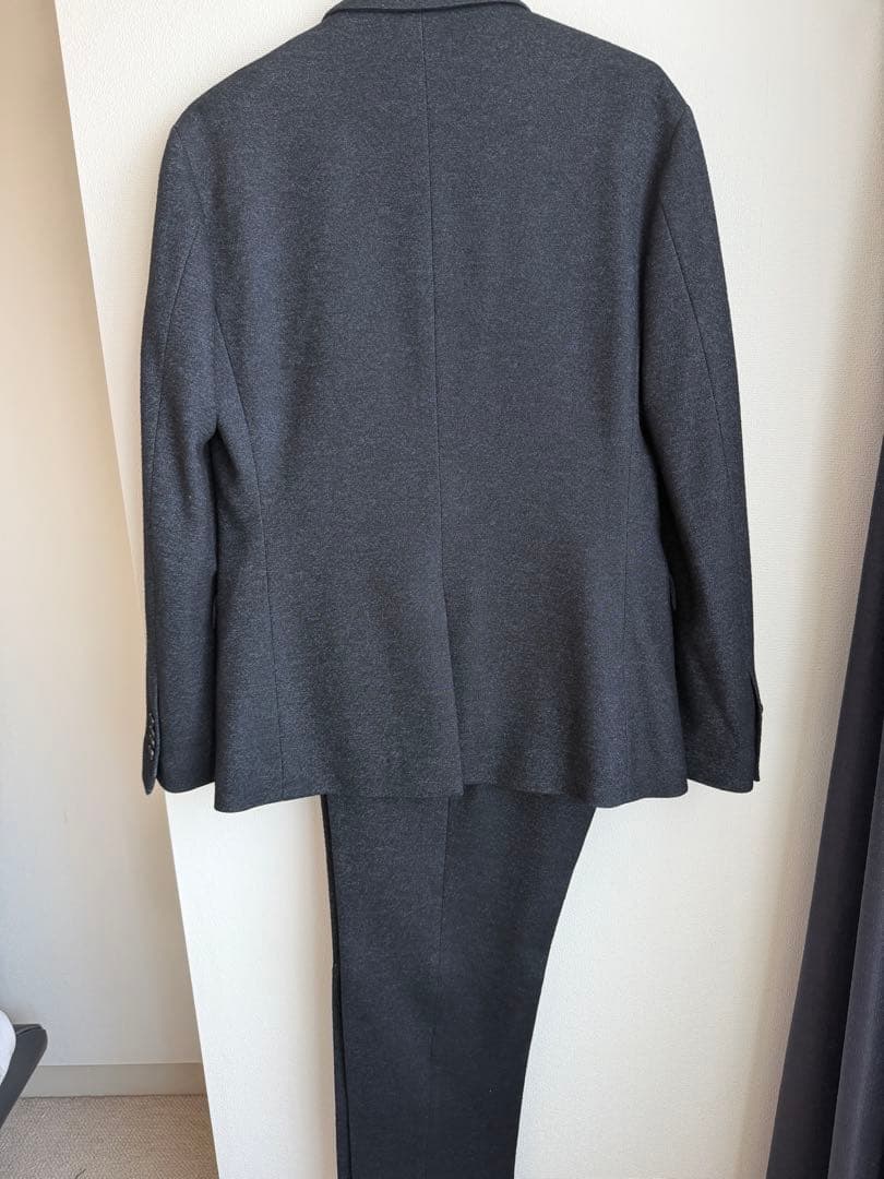 JOSEPH HOMME着用2.3回ダークグレーウールセットアップクリーニング済