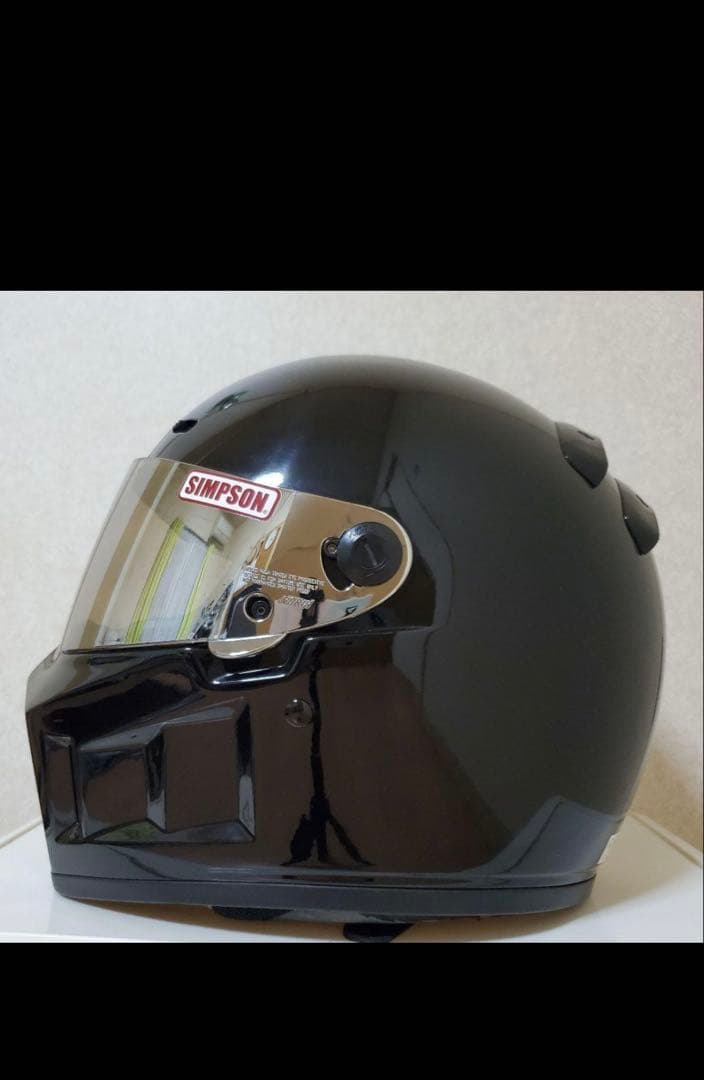 SIMSON スーパーバンディット13 ブラック ミラーシールド