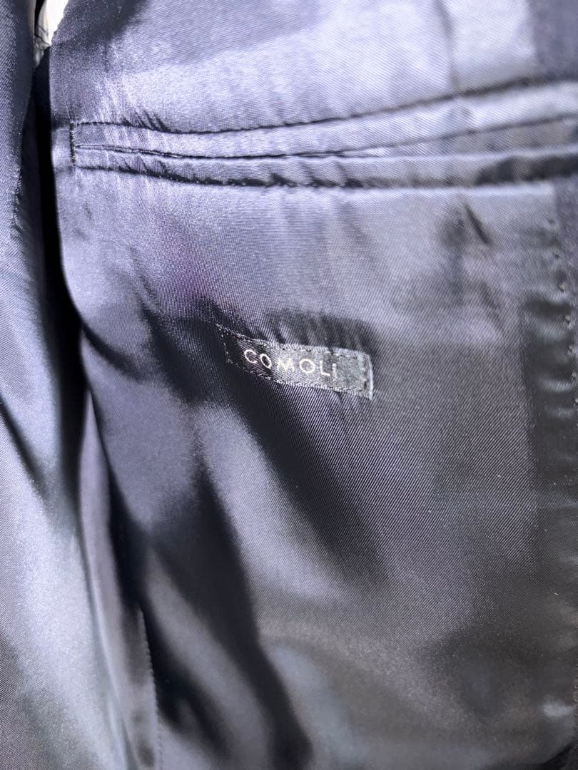 Comoli ネイビーフランネルスーツ　size1