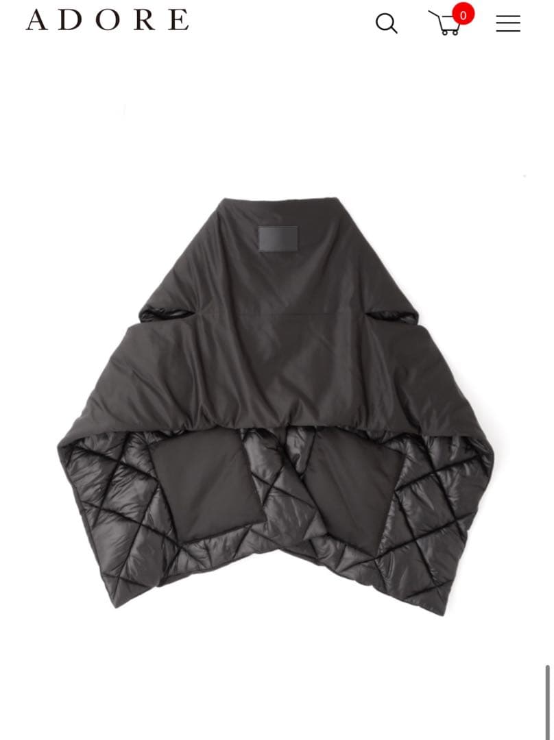 アドーア ノベルティ 2way ストール