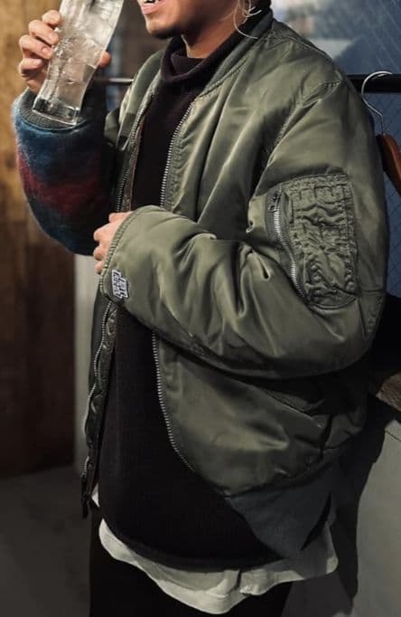 ジャケット・アウター IMA:ZINE imazine ma-1 EATRIDER tall size