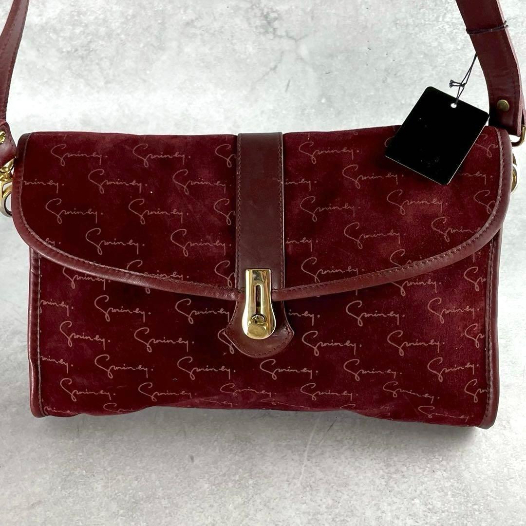 入手困難 極美品 ジバンシー ショルダーバッグ クロスボディ 総柄 ロゴ 金具