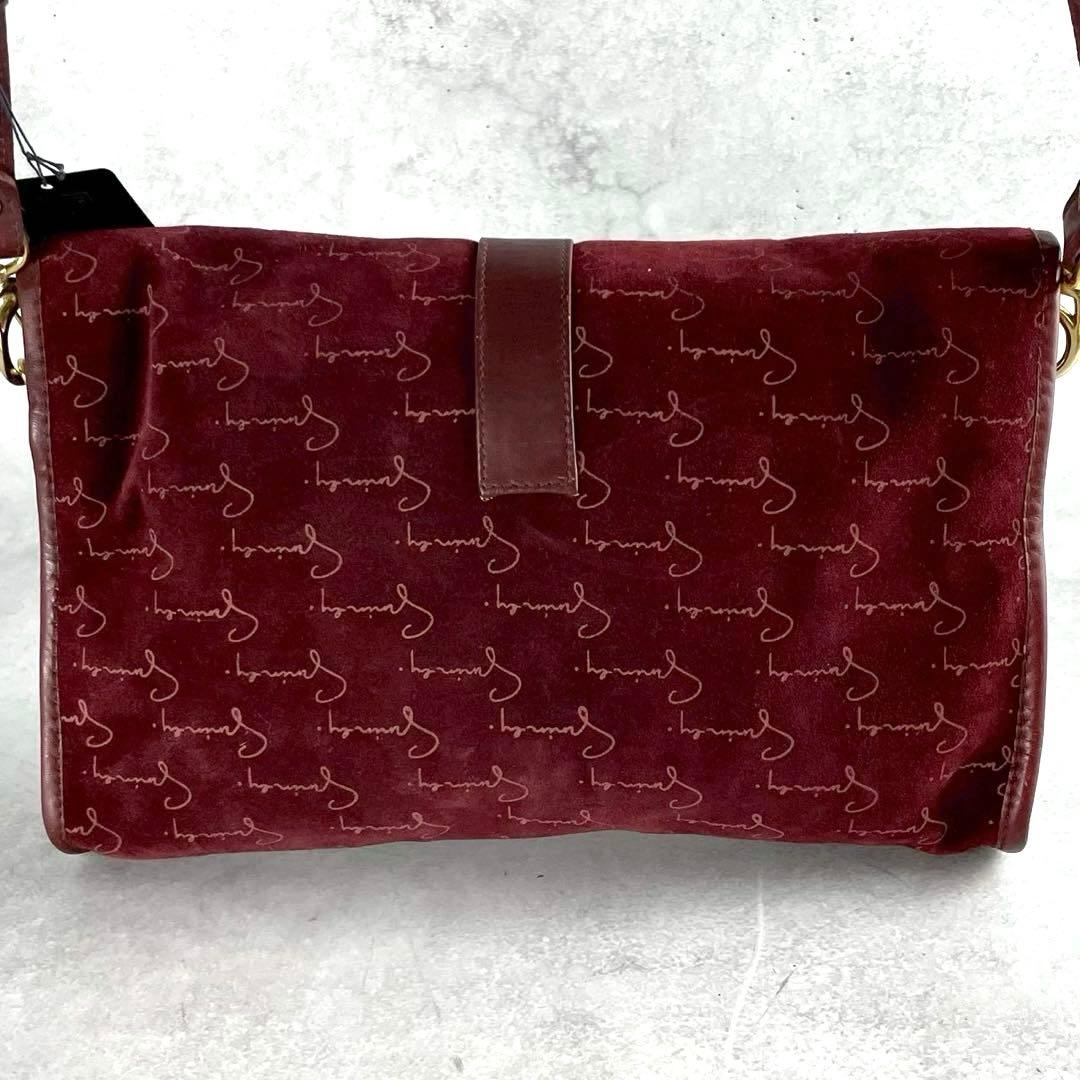 入手困難 極美品 ジバンシー ショルダーバッグ クロスボディ 総柄 ロゴ 金具