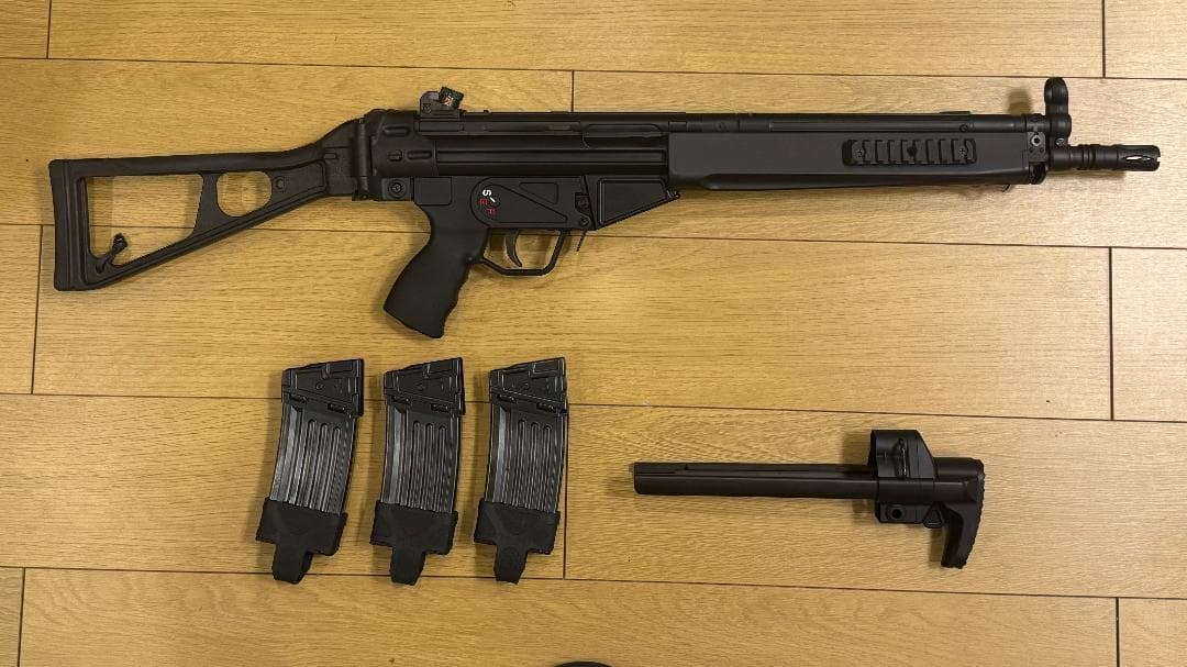 KSC HK33 電動ガン／エアコキ切り替えタイプ　※ジャンク　カスタム品