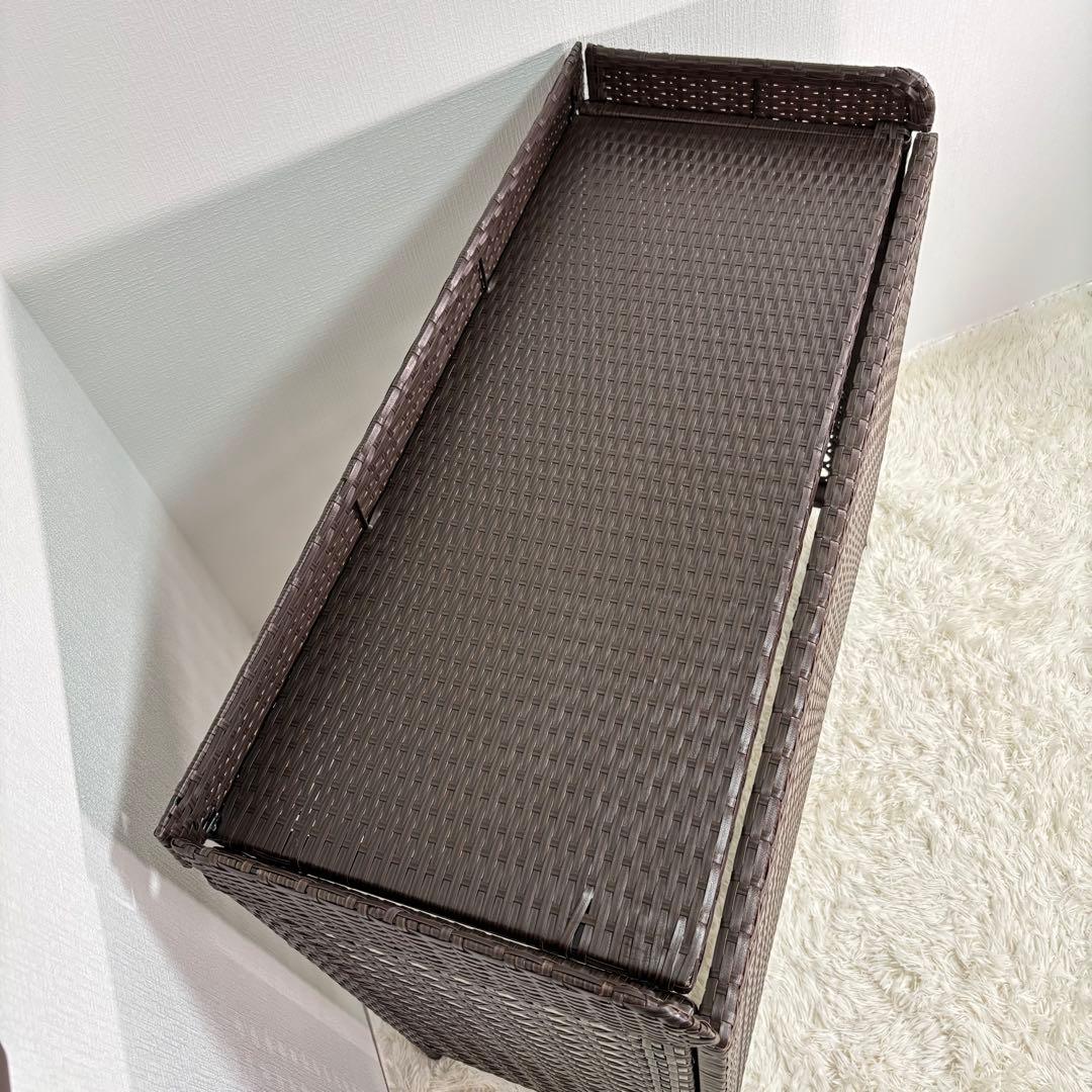 未使用品　cv-950 室外機　エアコン　ブラウン　カバー　ラタン　日光