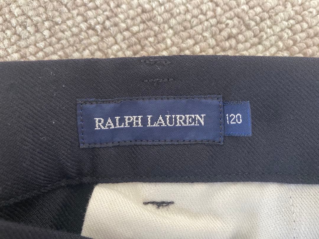 【極美品】ラルフローレン スーツセットアップ 120cm ネイビー
