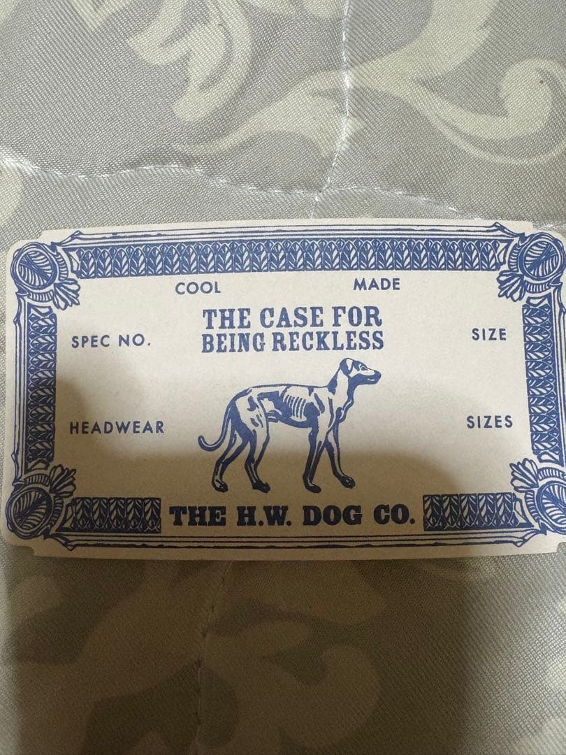 THE H.W.DOG&CO FRONT-H ウール ブリムハット 帽子