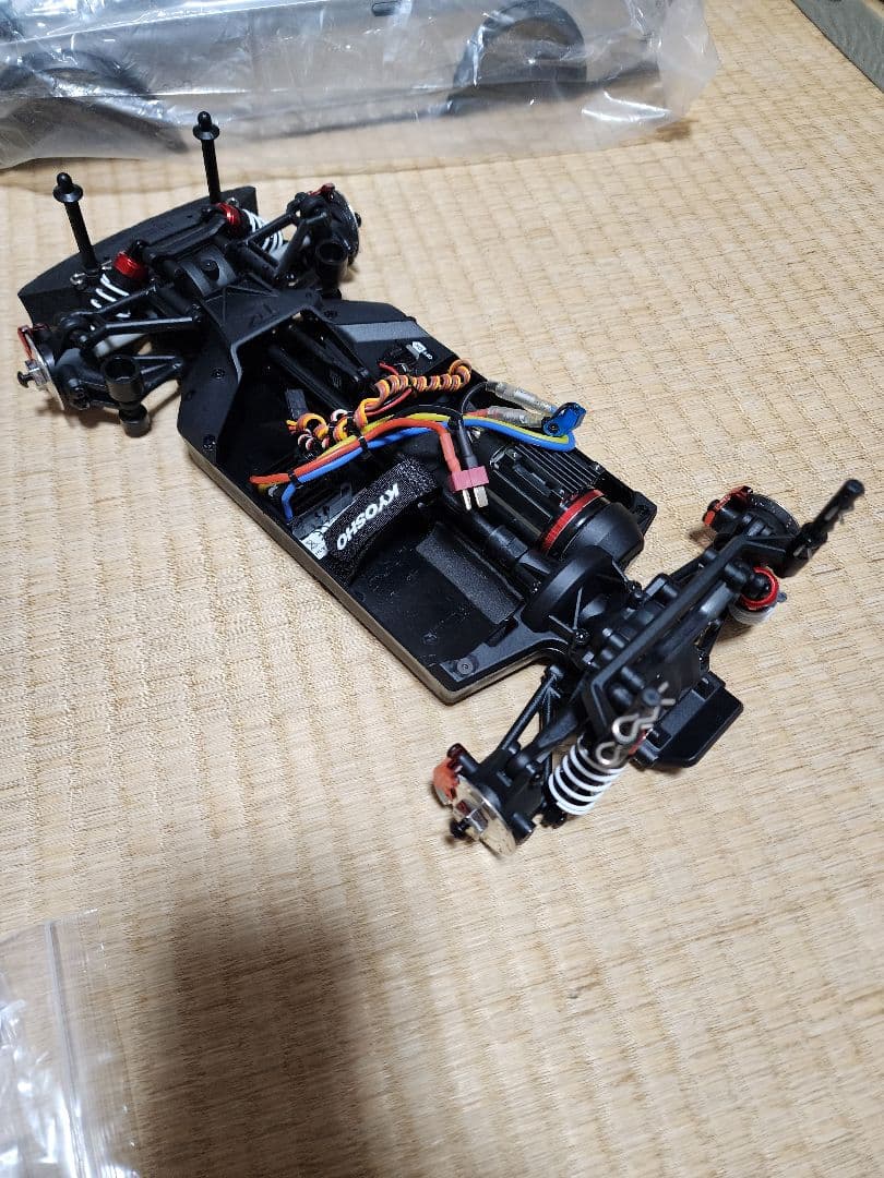 京商　フェザーMark2　ハコスカ　メカ付(受信機プロポ無し)中古、短期出品