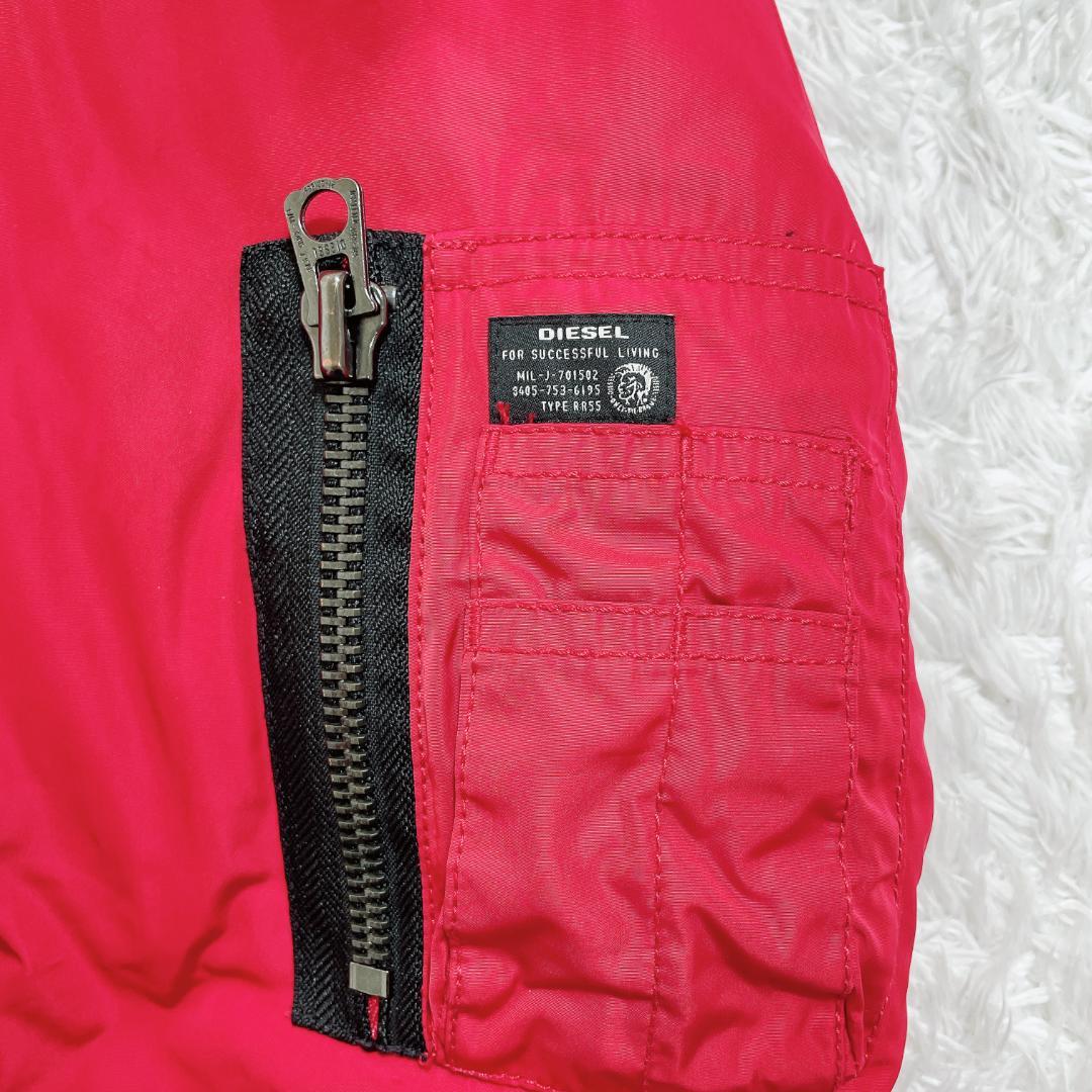 DIESEL type N-2B フライトジャケット S レッド y2k